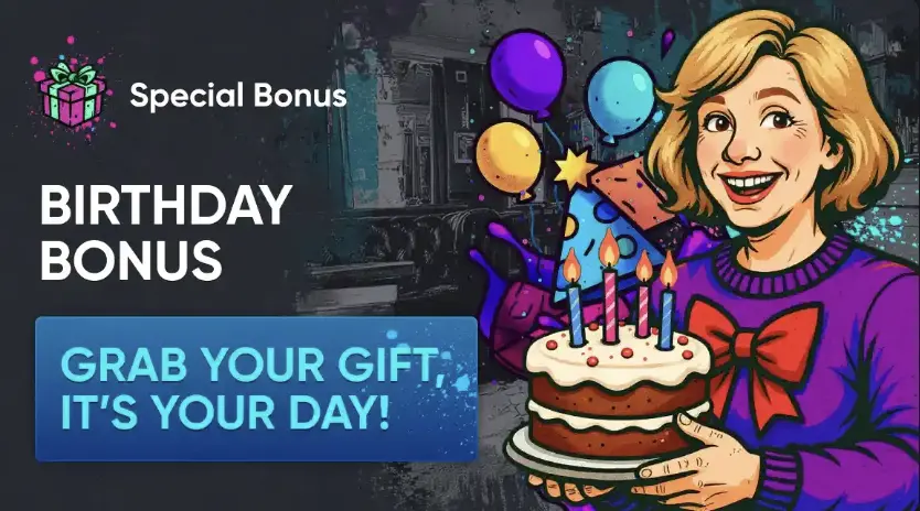 Britsino Birthday Bonus